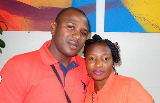 Capt. & Mrs. Oladipo